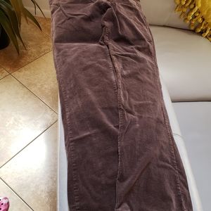 Corduroy brown pants